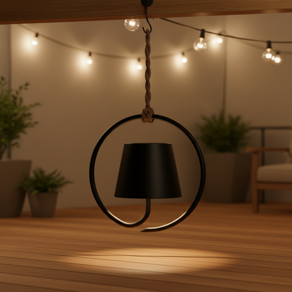 Aufladbare LED Hängelampe - LumiHalo