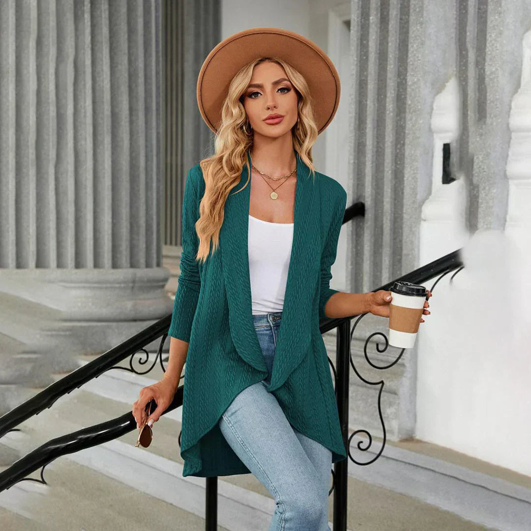 Strickjacke für Damen mit offener Passform – Aurora