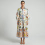 Ausgestelltes Midi-Kleid Mit Grafischem Allover-Print - Natasha