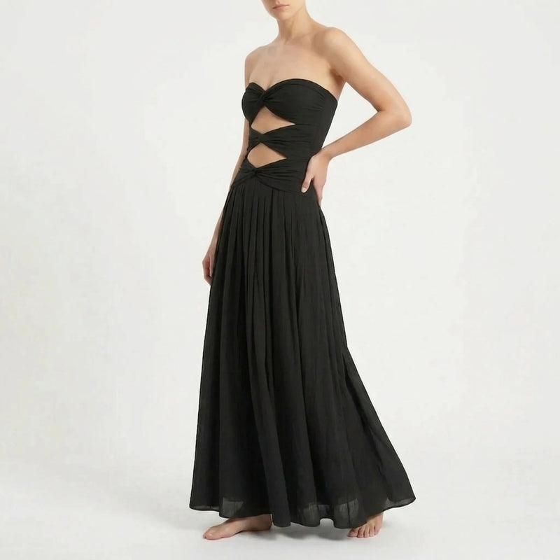 Badeanzug Mit Cut-Outs Und Rock - Sirenia