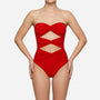 Badeanzug Mit Cut-Outs Und Rock - Sirenia