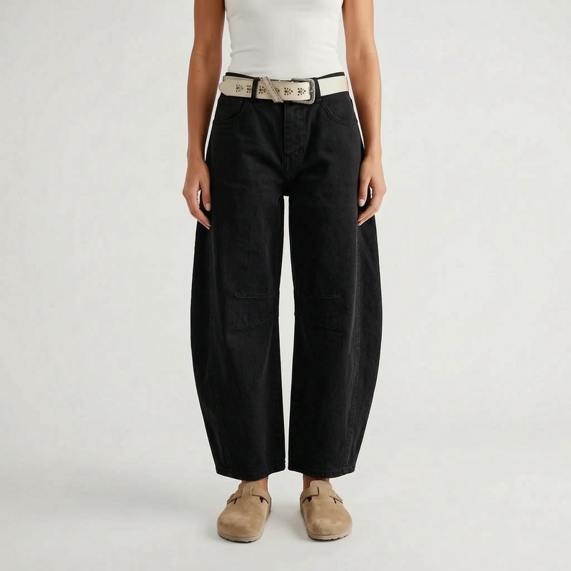 Barrel Jeans Damen -  Juanita