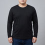 Basic Langarmshirt Mit Rundhalsausschnitt - Josh