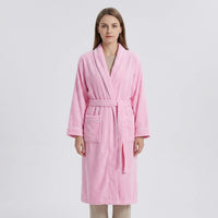 Belted Towelling Dressing Gown For Women - Charlene