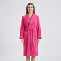Belted Towelling Dressing Gown For Women - Charlene