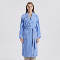 Belted Towelling Dressing Gown For Women - Charlene