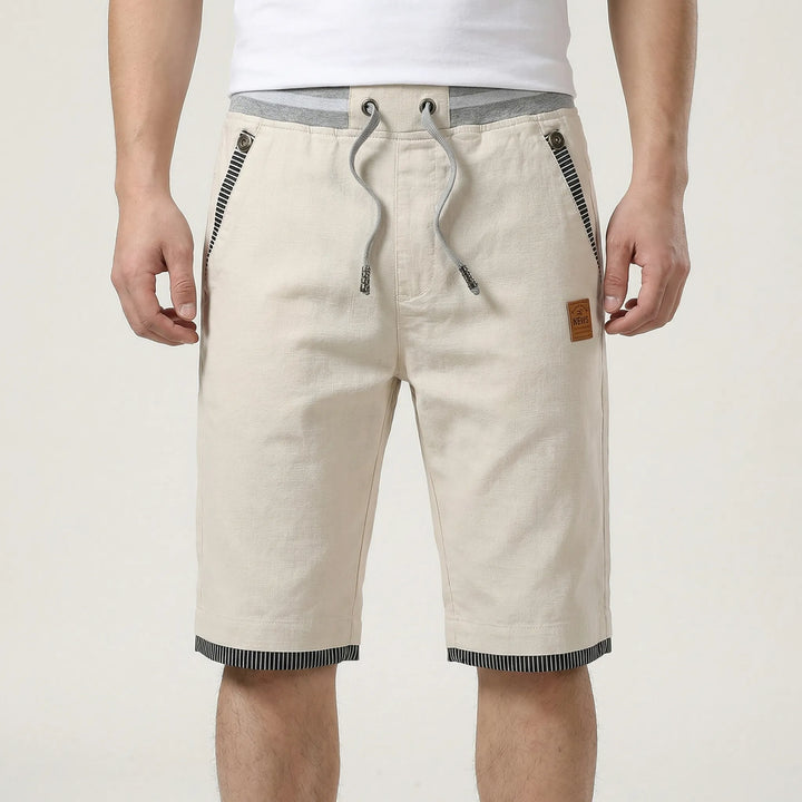 Bermuda-Herrenshorts Mit Tunnelzug - Saul