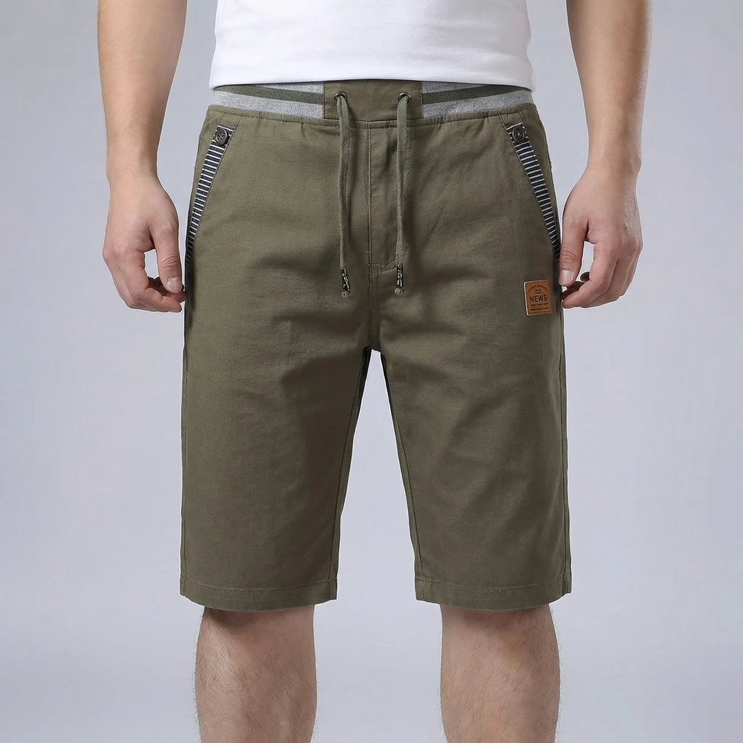 Bermuda-Herrenshorts Mit Tunnelzug - Saul