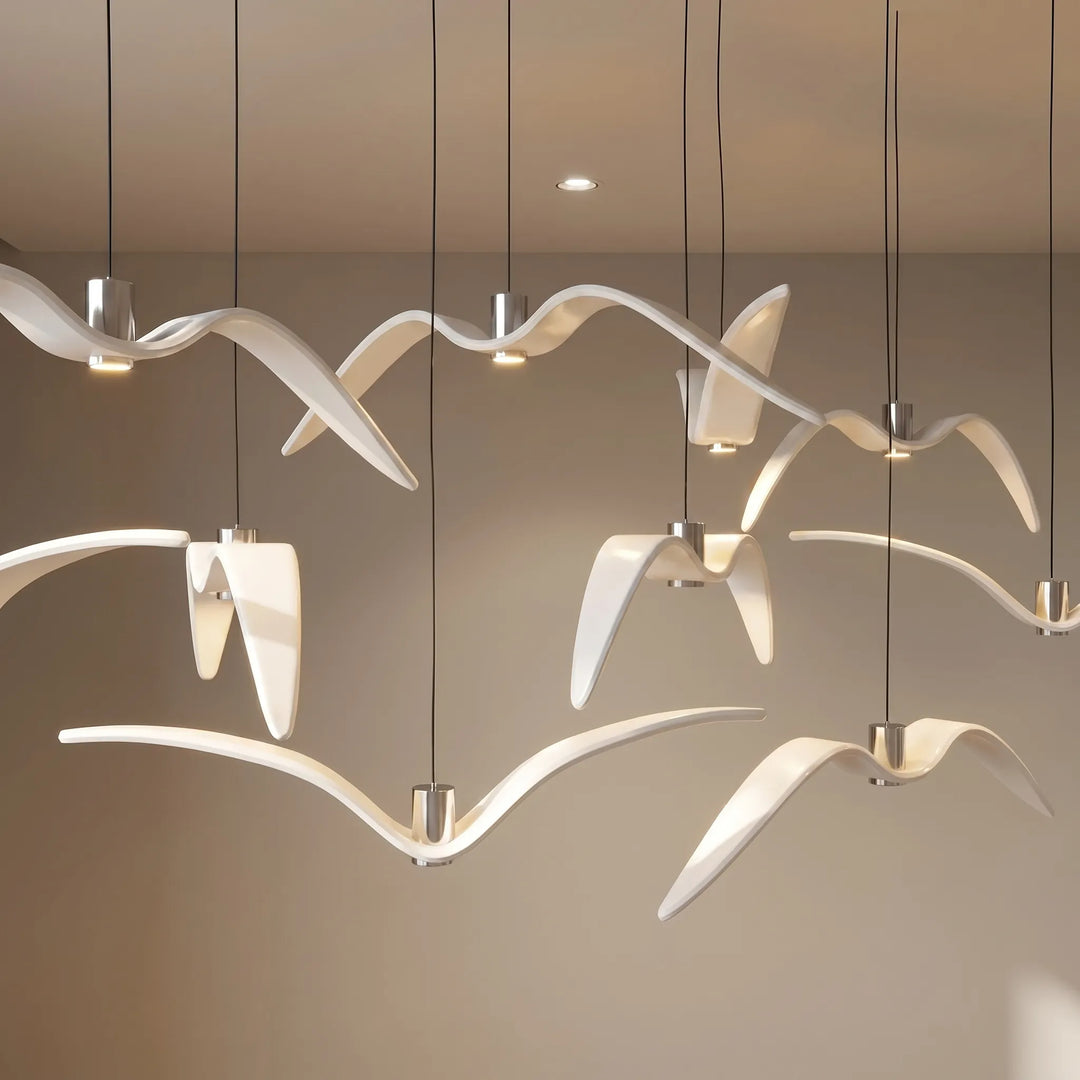 Bird-Shaped Sculptural Pendant Lamp -  Winglow