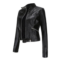 Stilvolle Damen Lederjacke in klassischem Design – Marlene