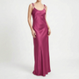 Bodenlanges Trägerkleid Mit Offenem Rücken -  Opal