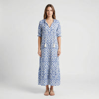 Bohemian Floral Maxi Dress - Carolyn