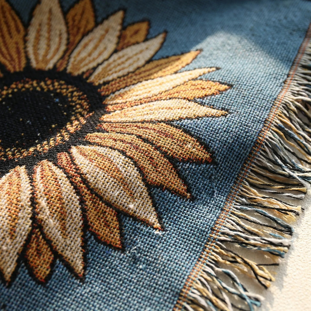 Boho-Decke Mit Sonnenmotiv - Solavine