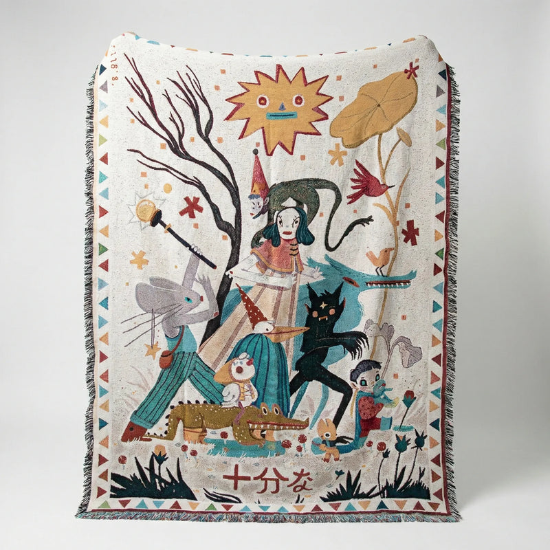 Boho-Wandteppich - Desertloom