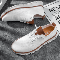 Breathable Lace-Up Men's Shoe In A Casual Style - Christopher