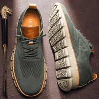Breathable Lace-Up Men's Shoe In A Casual Style - Christopher