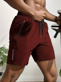 Breathable Training Shorts With Elasticated Waistband - Alfredo