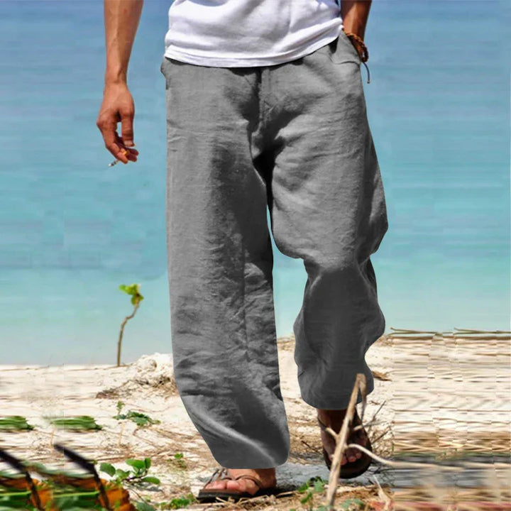 Breathable Wide-Leg Summer Trousers - Tyler