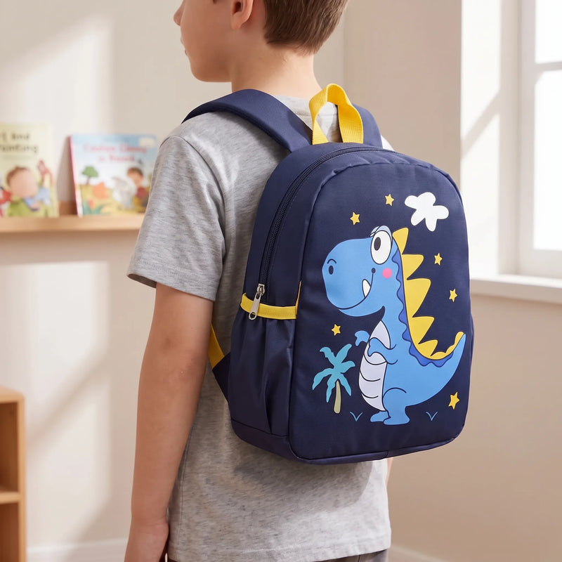 Bunter Kinderrucksack Mit Dinosaurier-Print - Zaurion