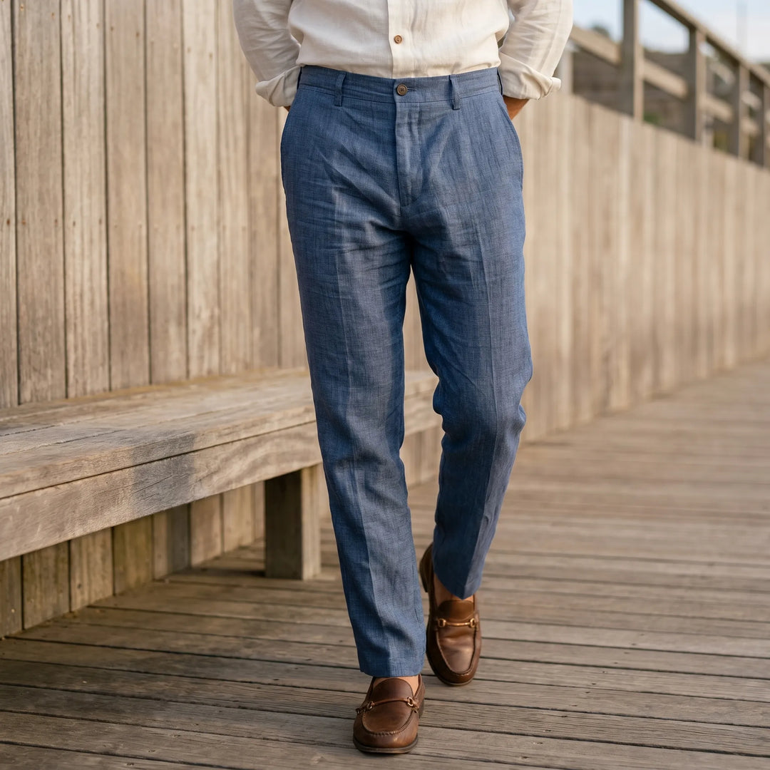 Business-Leinenmix-Hose - Sheldon