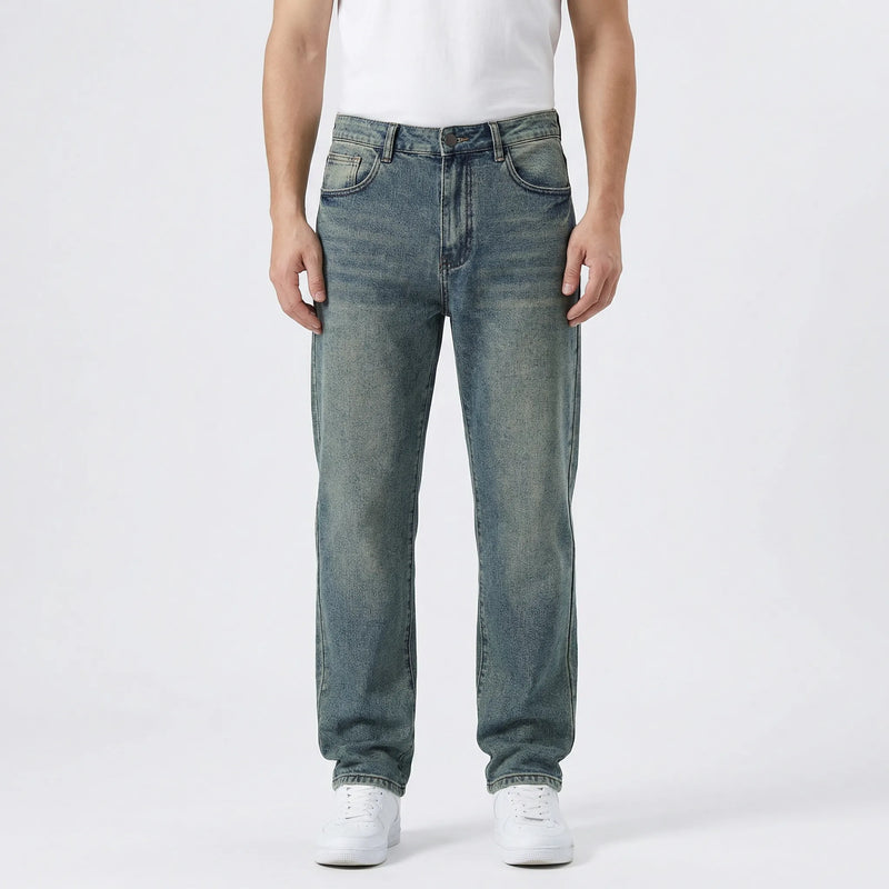 Casual Herenjeans Met Natuurlijke Taille - Wendell