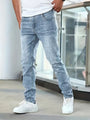 Casual Men's Jeans With A Faded Look - Alton
