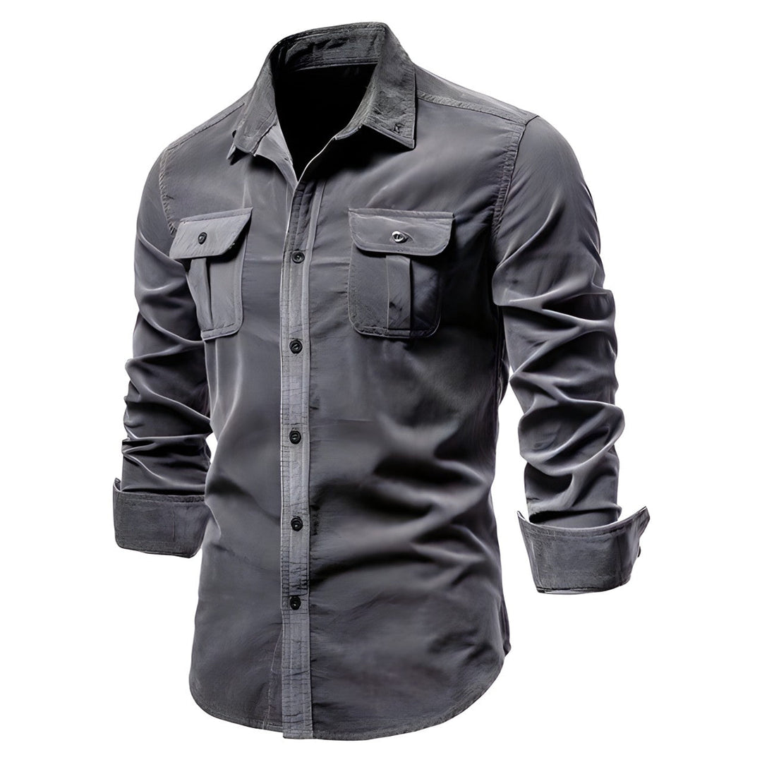 Casual Men's Shirt With A Relaxed Fit - Wayne