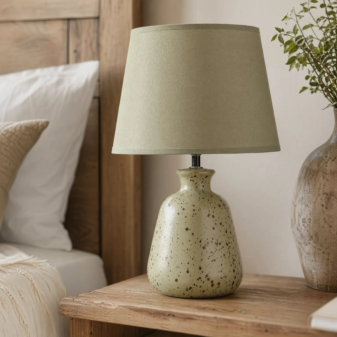 Ceramic Speckled Table Lamp -  Specklyn