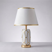 Ceramic Style Table Lamp -  Nostalux