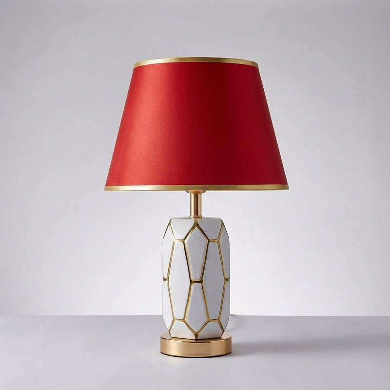 Ceramic Style Table Lamp -  Nostalux