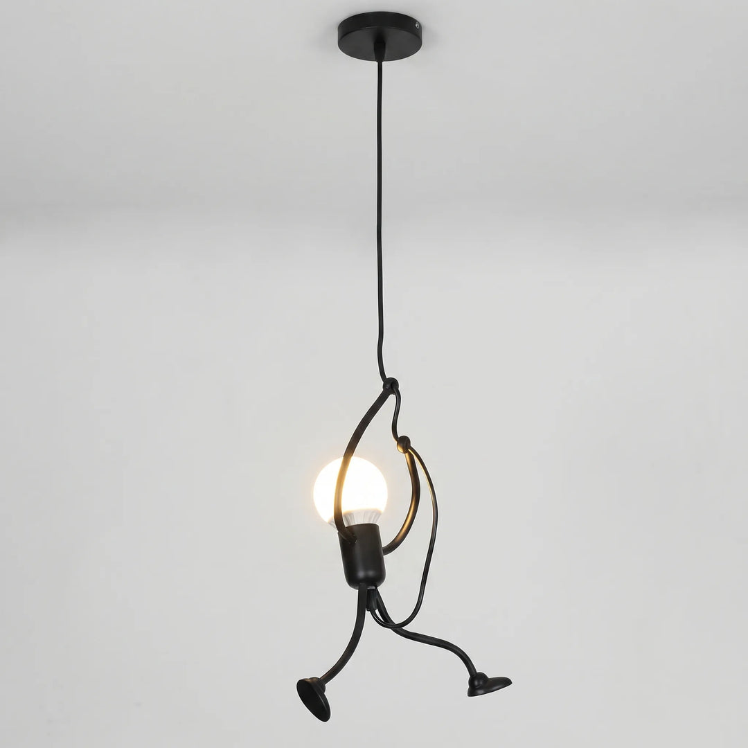 Character Figure Pendant Ceiling Light -  Lumikid
