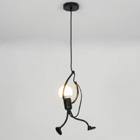 Character Figure Pendant Ceiling Light -  Lumikid