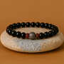 VulkanKraft – Natürliches Lavastein-Armband