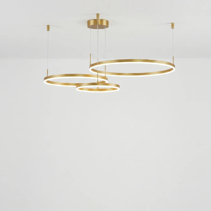 Circular Ring LED Pendant Chandelier -  Rinova