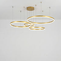 Circular Ring LED Pendant Chandelier -  Rinova