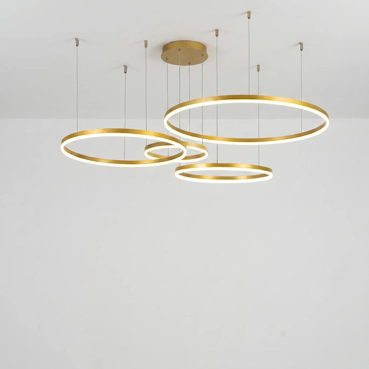 Circular Ring LED Pendant Chandelier -  Rinova