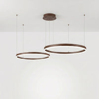 Circular Ring LED Pendant Chandelier -  Rinova