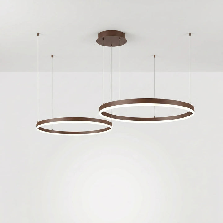 Circular Ring LED Pendant Chandelier -  Rinova