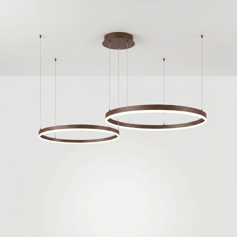 Circular Ring LED Pendant Chandelier -  Rinova