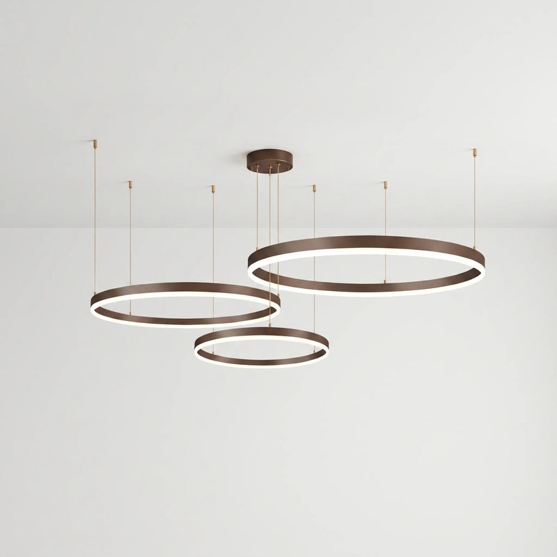 Circular Ring LED Pendant Chandelier -  Rinova