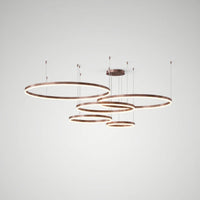 Circular Ring LED Pendant Chandelier -  Rinova
