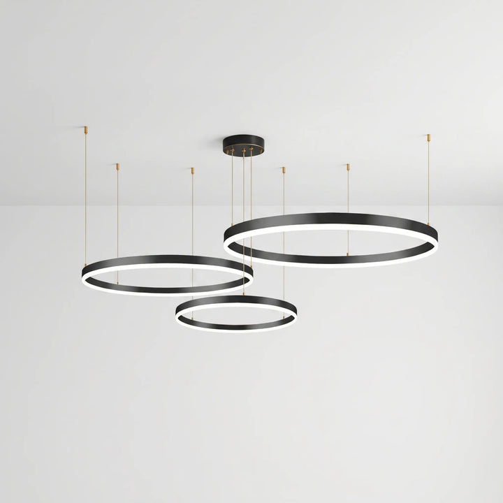Circular Ring LED Pendant Chandelier -  Rinova