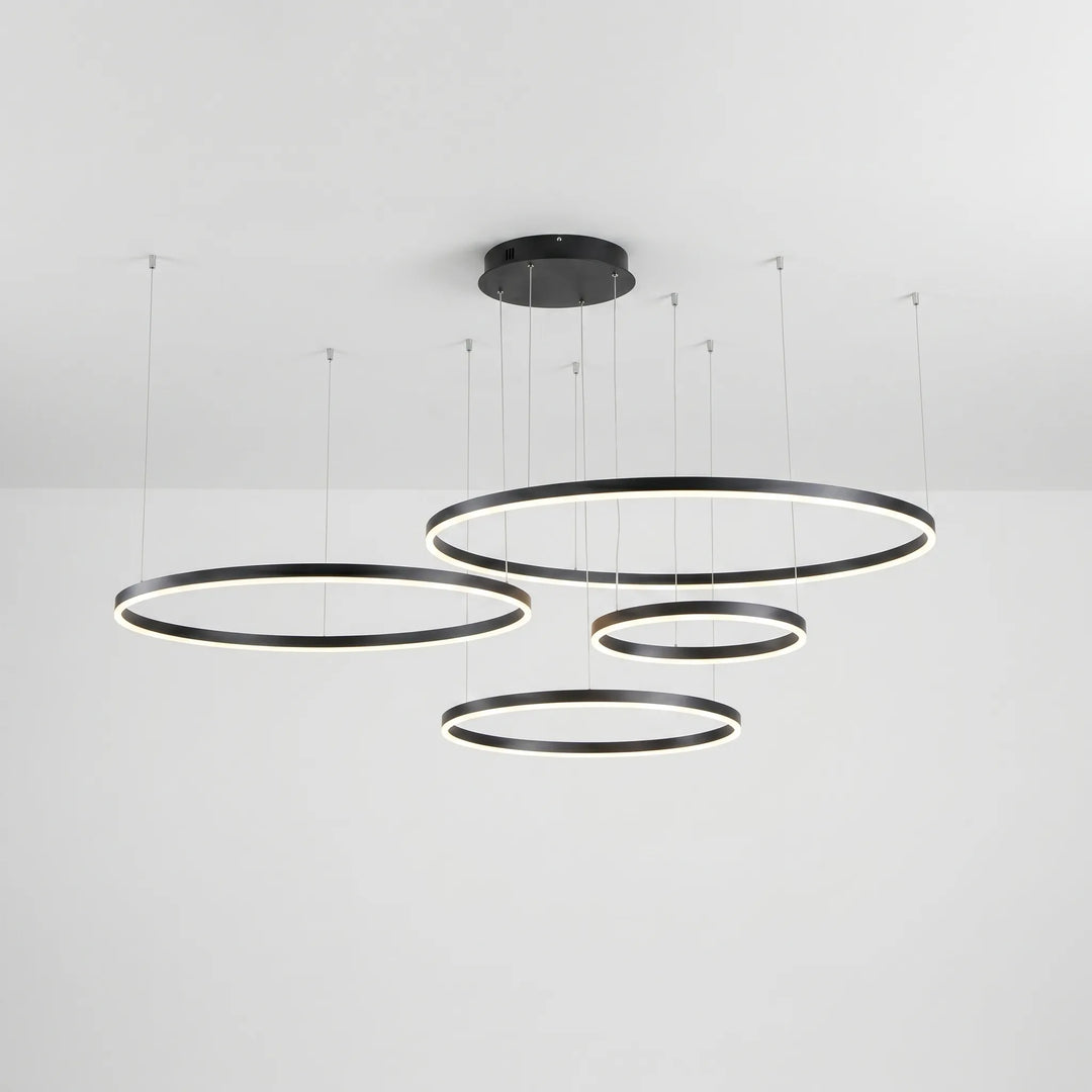 Circular Ring LED Pendant Chandelier -  Rinova