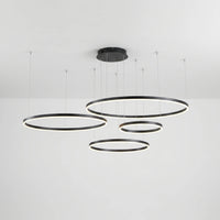 Circular Ring LED Pendant Chandelier -  Rinova