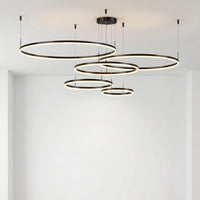Circular Ring LED Pendant Chandelier -  Rinova
