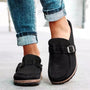 Classic Buckle-Detail Slip-On Loafer - Sheila
