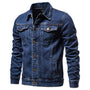 Classic Button-Up Denim Jacket - Darrel