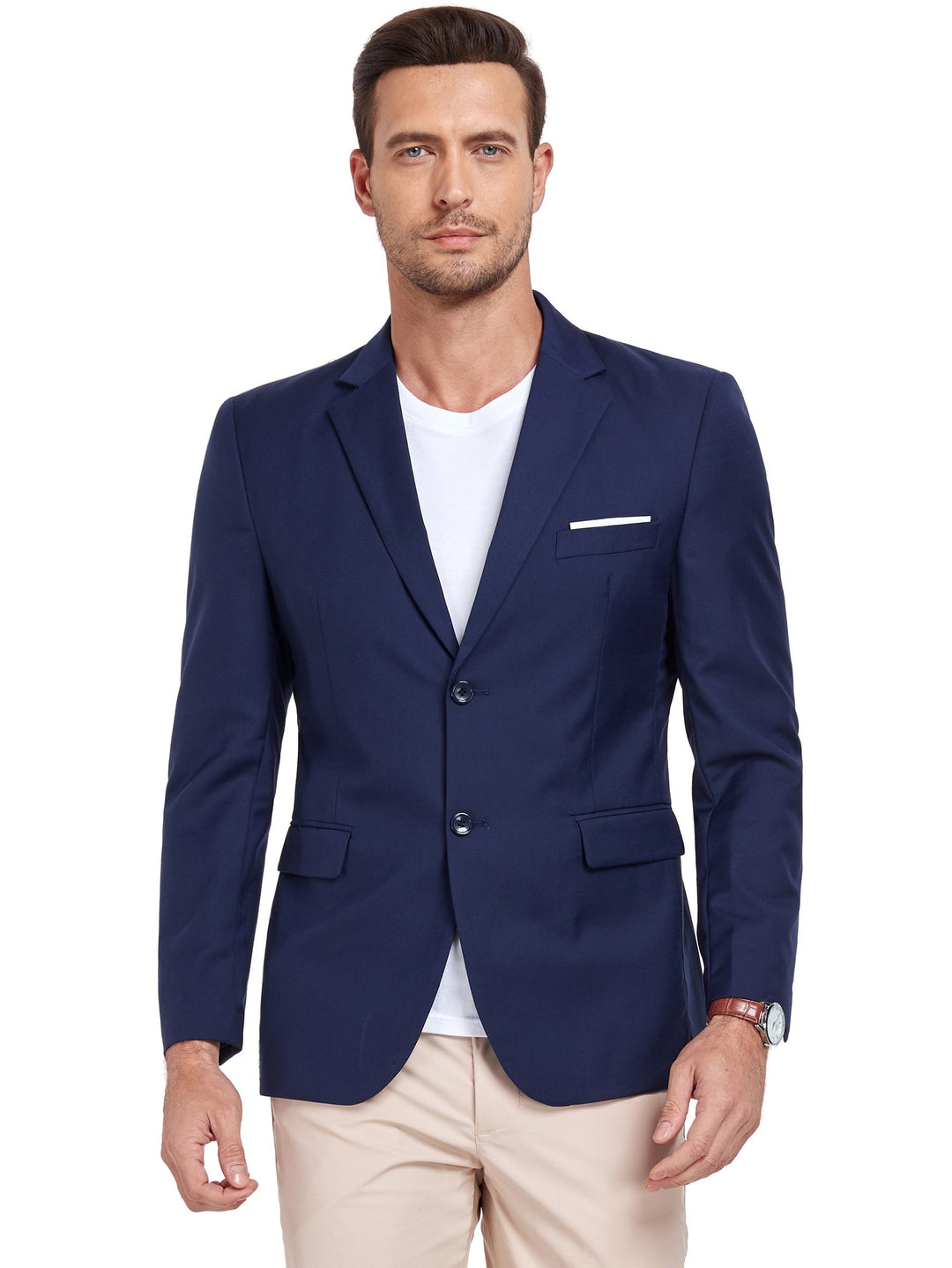 Classic Notch-Lapel Men's Blazer - Laurence