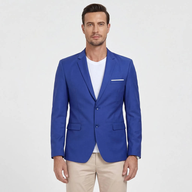 Classic Notch-Lapel Men's Blazer - Laurence