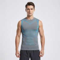 Close-Fit Graphic Print Training Top - Armando